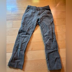 Men’s Carhartt distressed double knee work pants 32x32